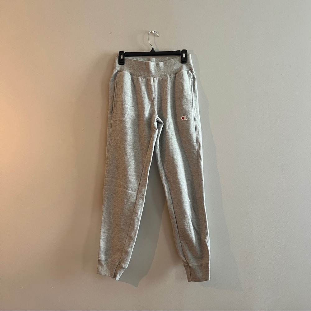 Champion Reverse Weave Grey Sweatpants